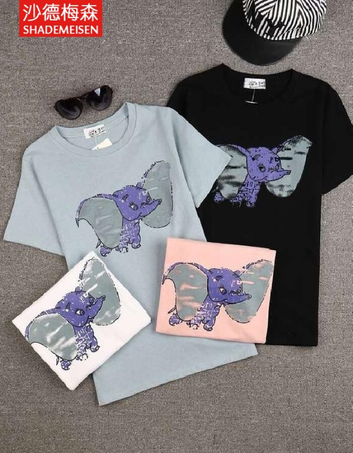 沙德梅森卡通图案飞天象印花上衣 文化魅力与时尚潮流的完美融合
